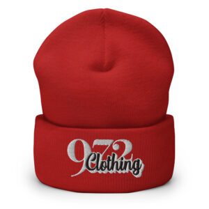 972 Clothing Cuffed Beanie – Red